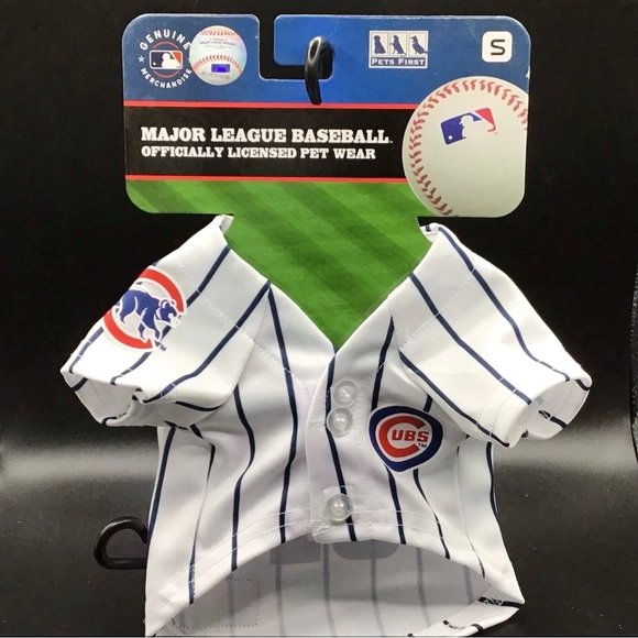 MLB Jersey for Dogs & Cats Chicago Cubs Dog Jersey Shirt Small Pets First - Picture 1 of 9